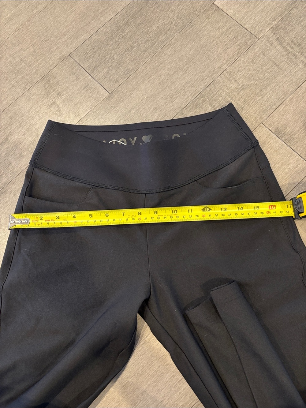 Puma Black Women's Athletic Golf Pants with Tapered Leg - Picture 11 of 11
